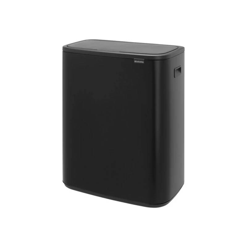 Кош за смет Brabantia Bo Touch 60L, Matt Steel Fingerprint Proof